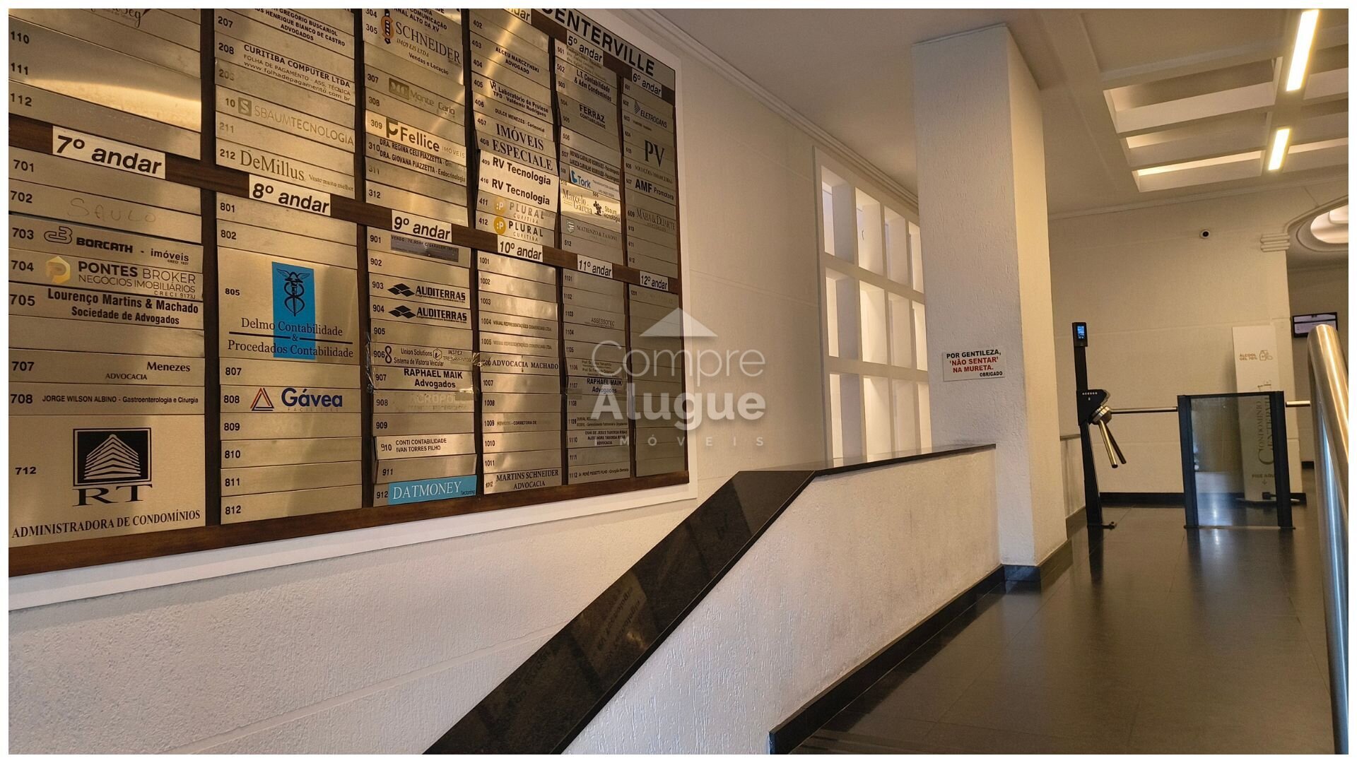 Sala/Conjunto Comercial para alugar em Centro, Curitiba — Portal Chave Fácil
