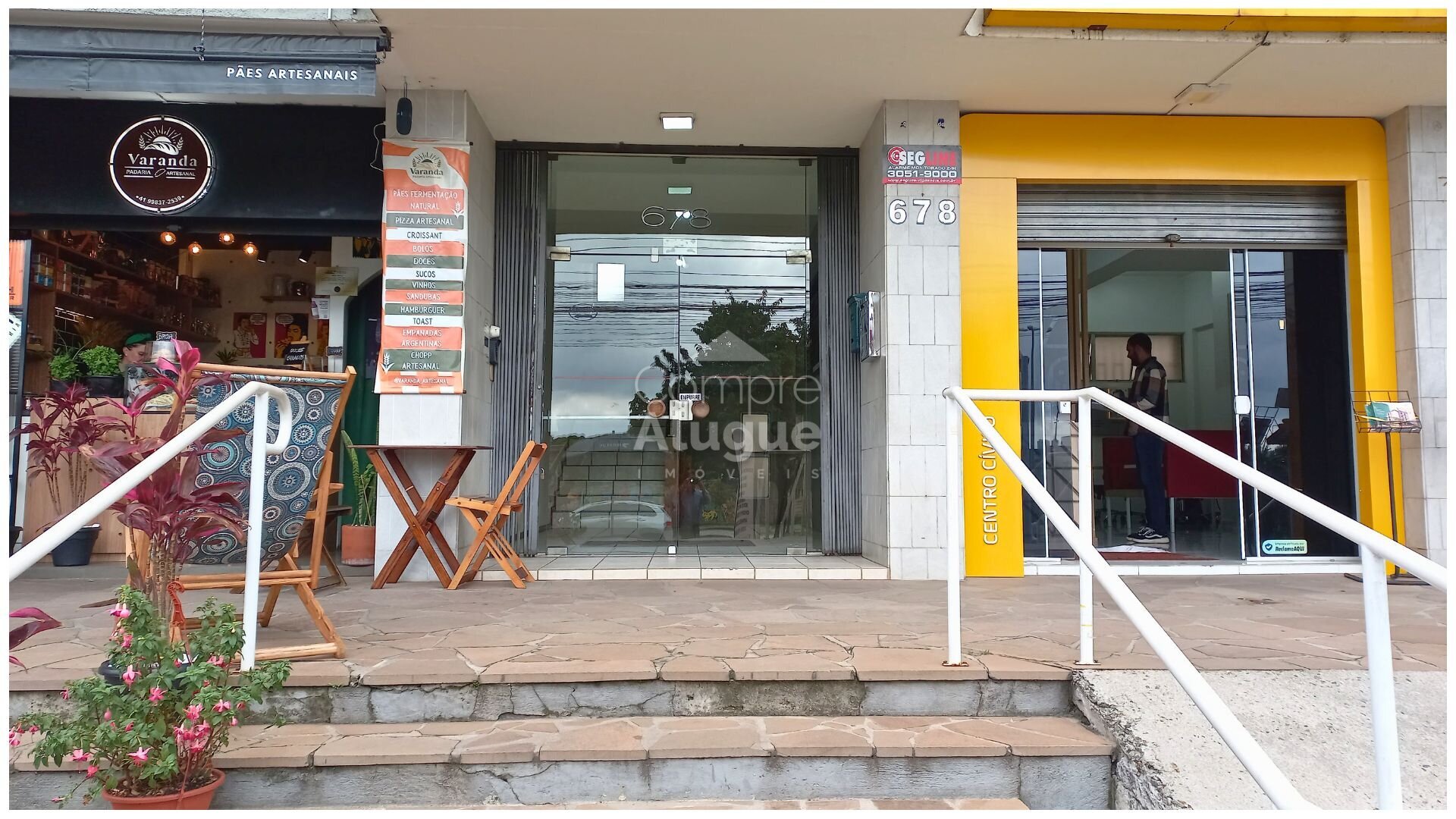 Sala/Conjunto Comercial para alugar em Juvevê, Curitiba — Portal Chave Fácil