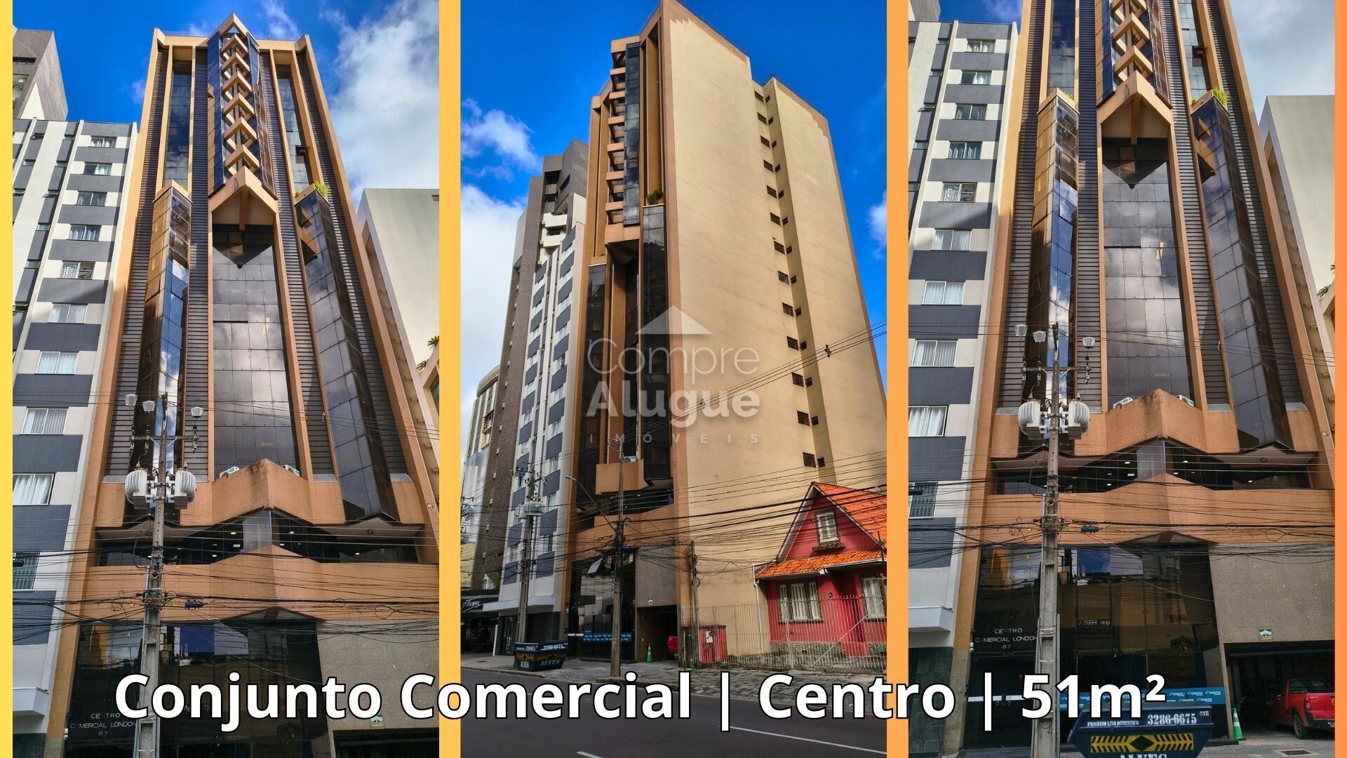 Sala/Conjunto Comercial para alugar em Centro, Curitiba — Portal Chave Fácil