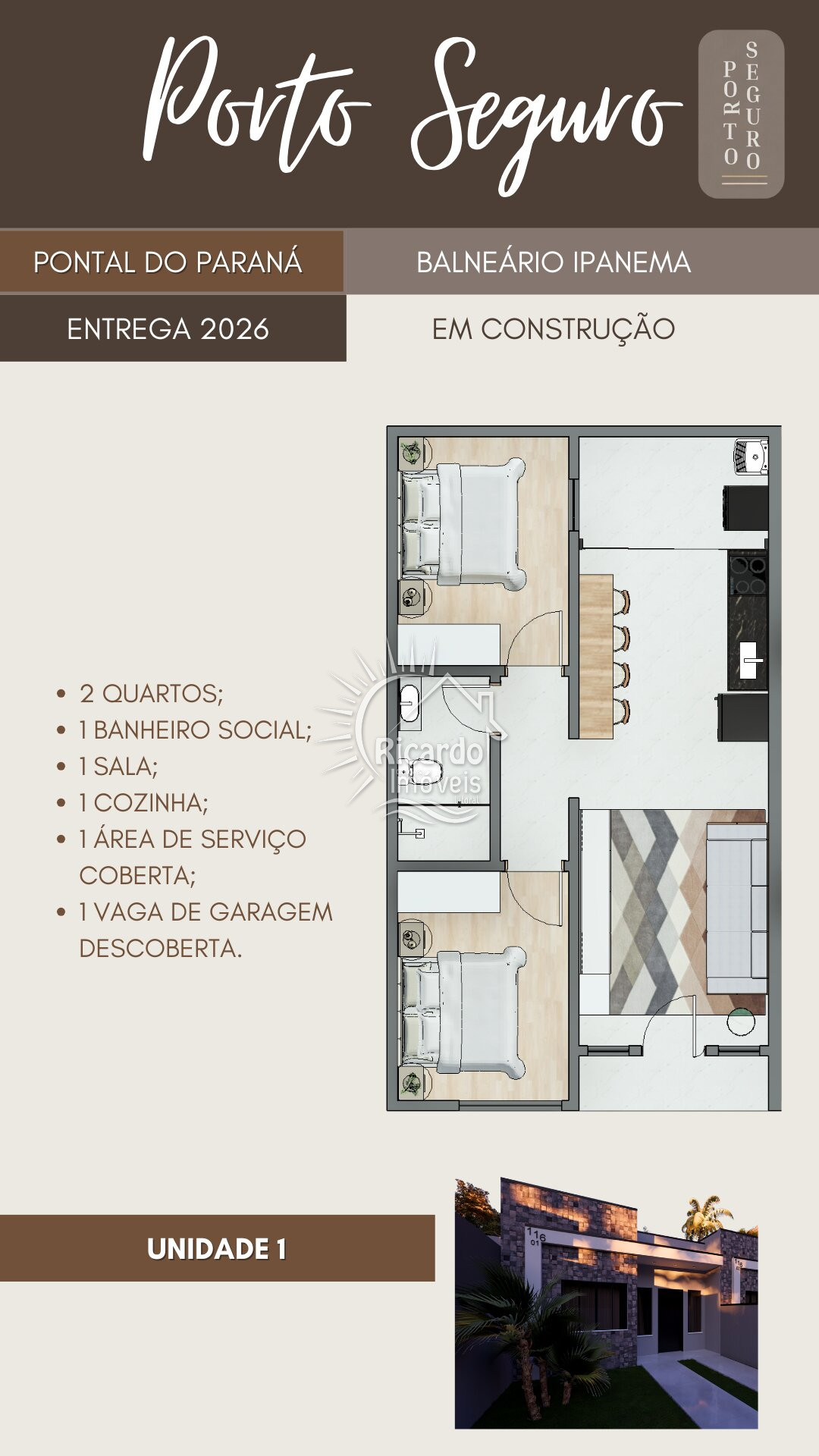 Casa, 2 quartos - Foto 4