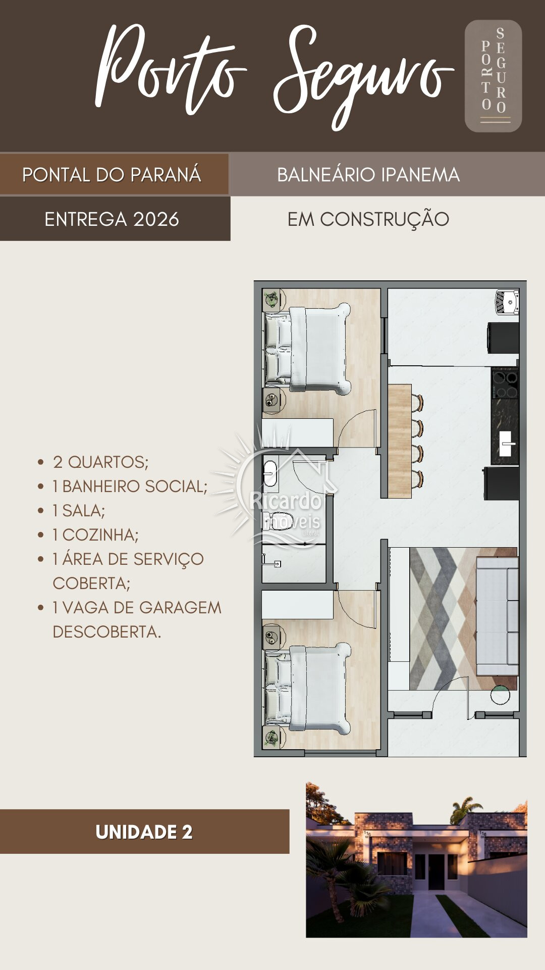 Casa, 2 quartos - Foto 5