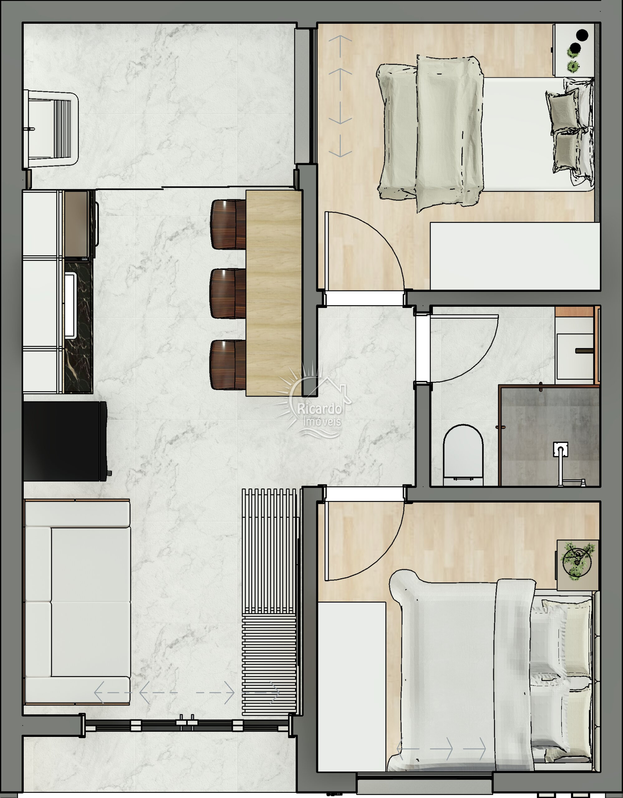 Casa, 2 quartos - Foto 22