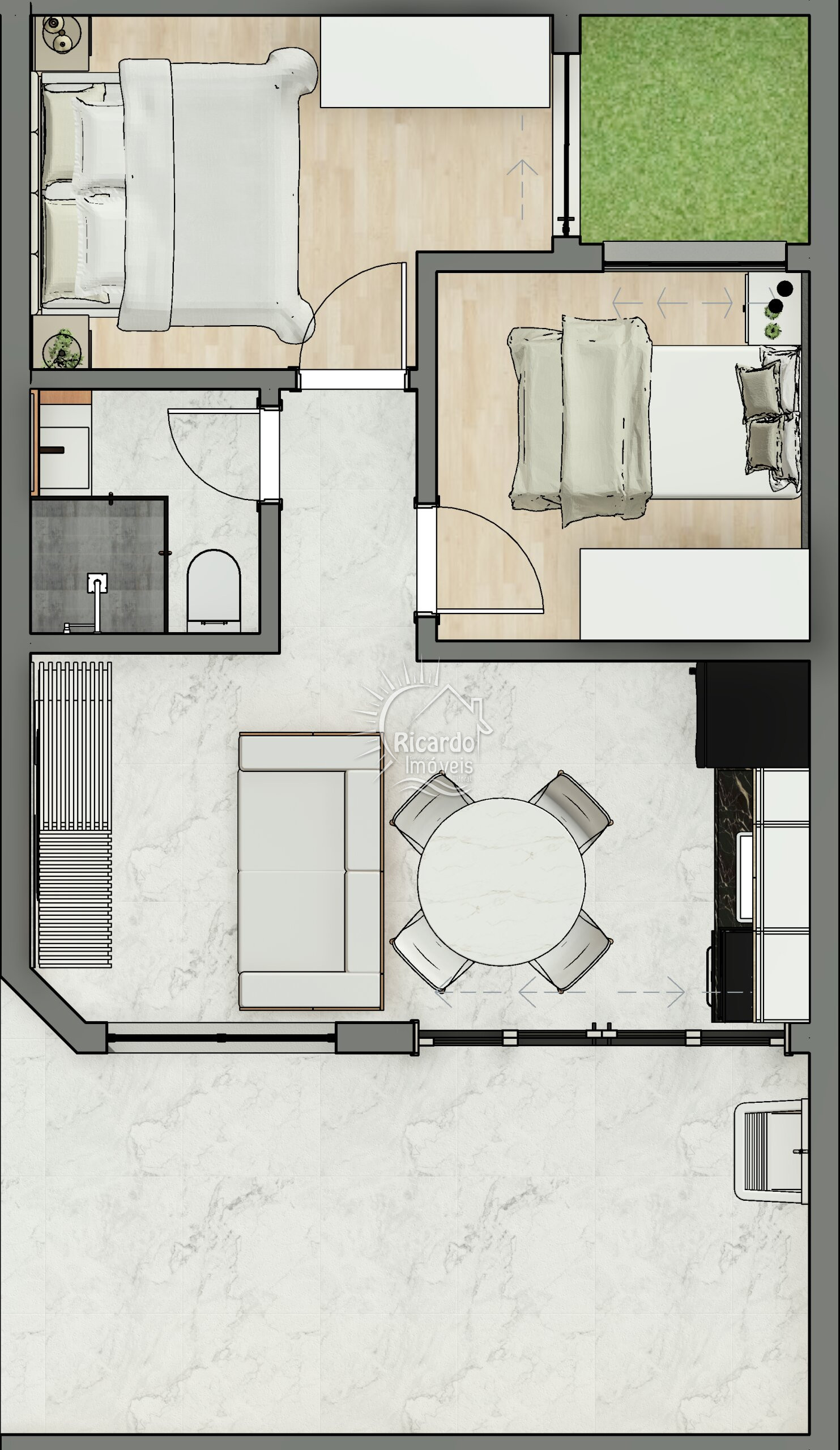 Casa, 2 quartos - Foto 23