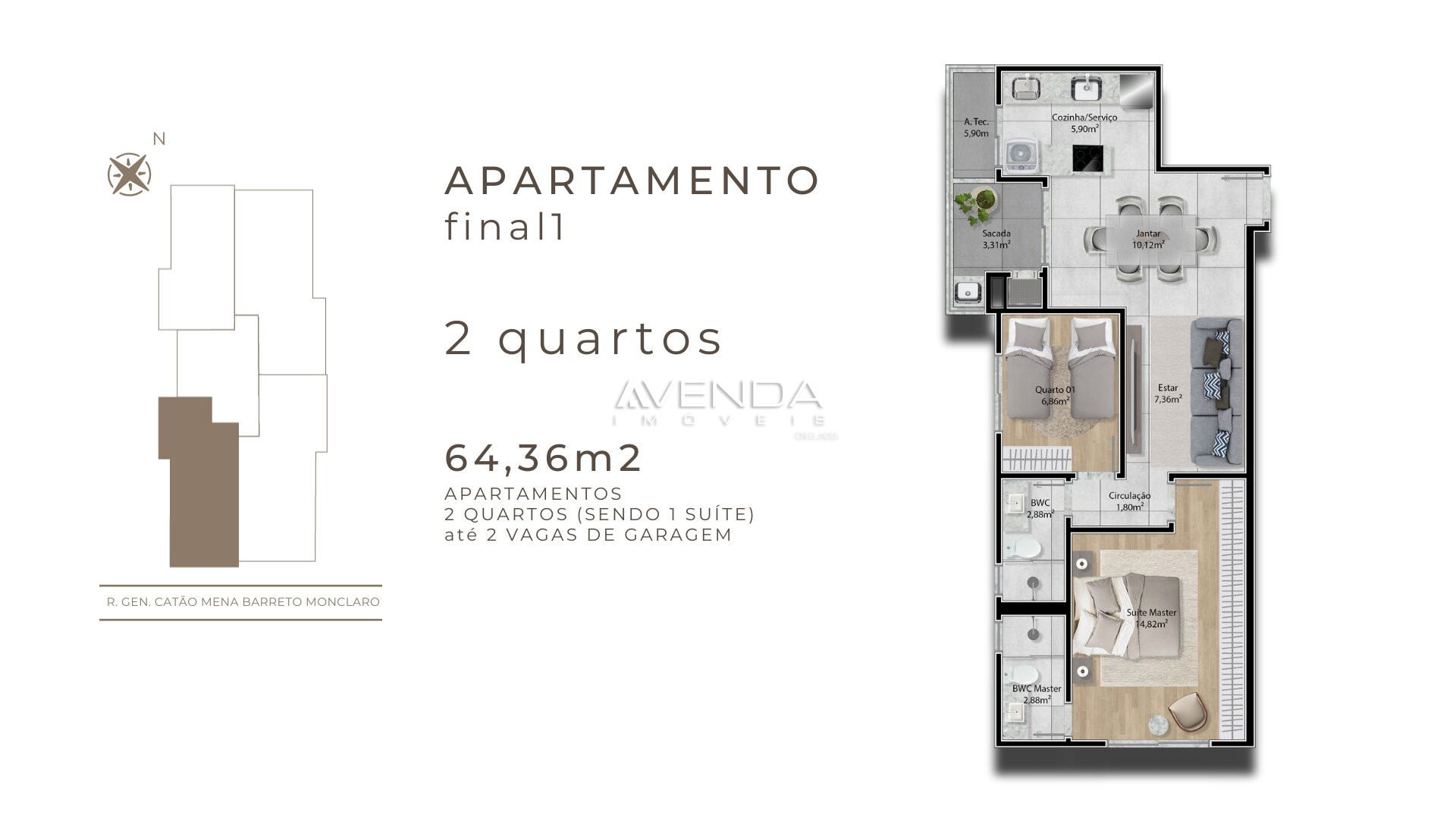 Apartamento, 2 quartos, 58 m² - Foto 20