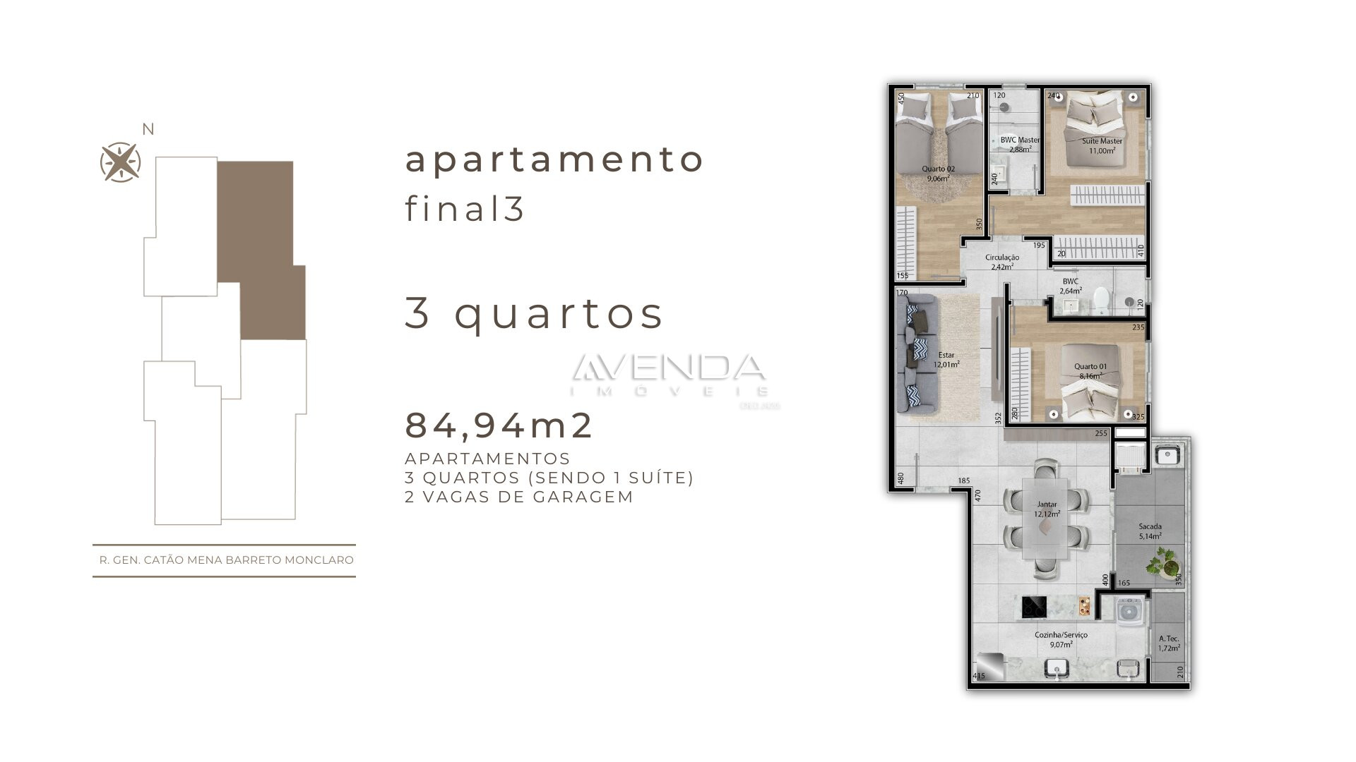 Apartamento, 2 quartos, 58 m² - Foto 22