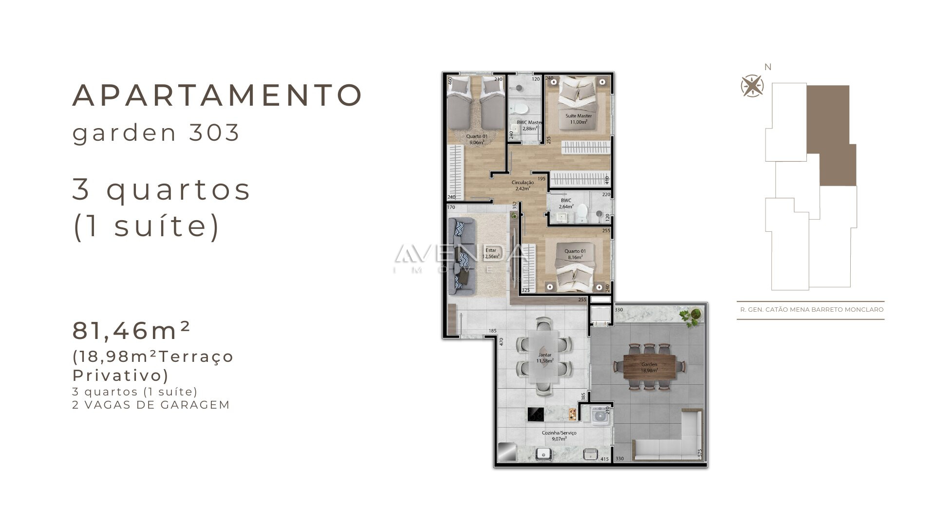 Apartamento, 2 quartos, 58 m² - Foto 28