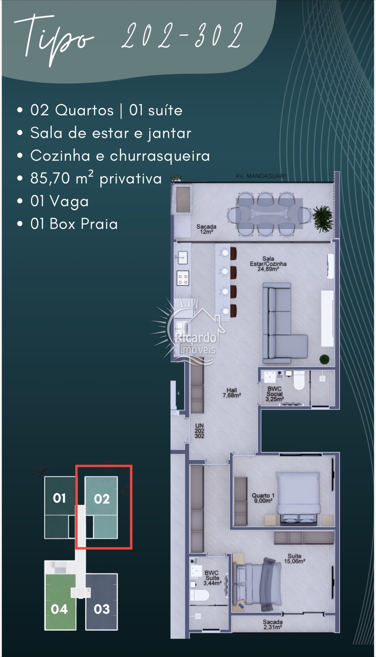 Apartamento, 4 quartos, 116 m² - Foto 9