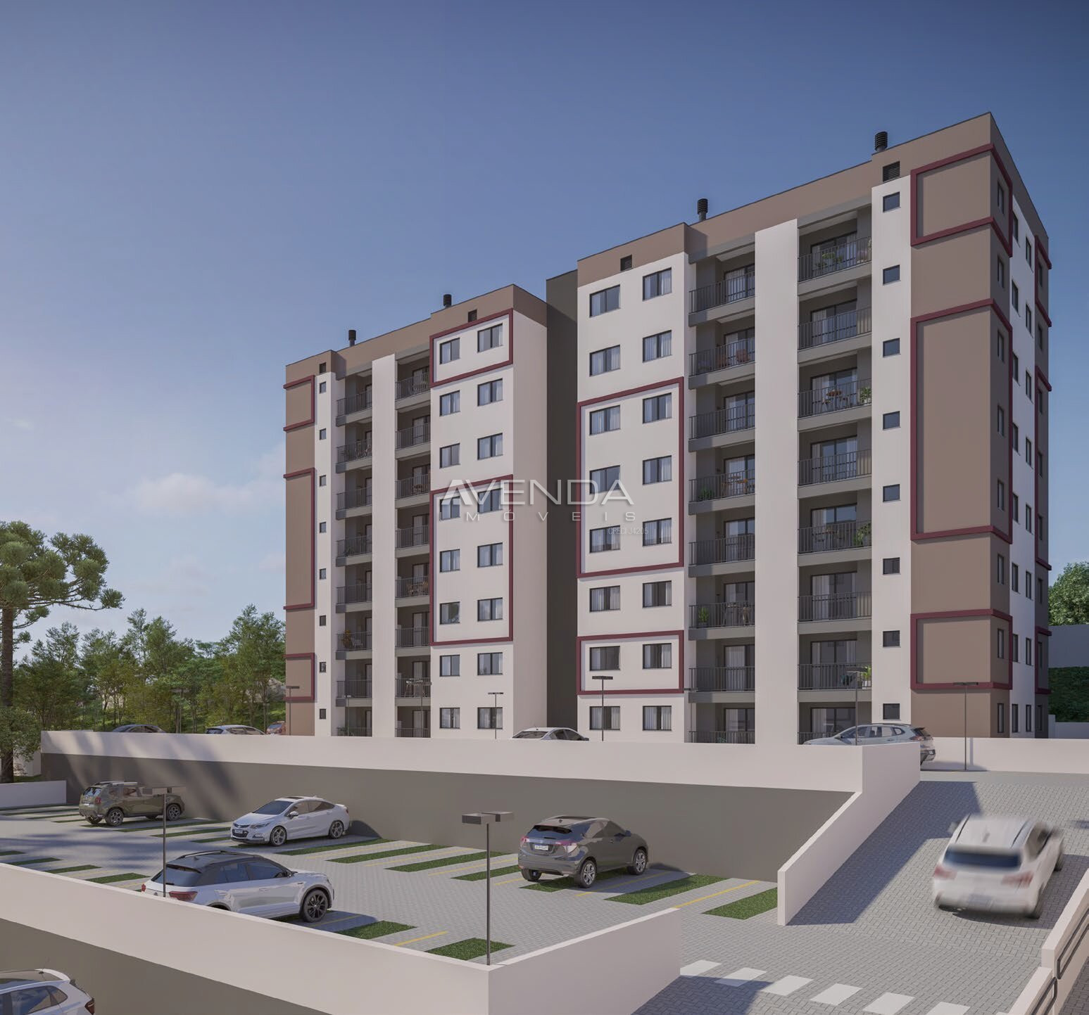 Apartamento, 2 quartos, 44 m² - Foto 2