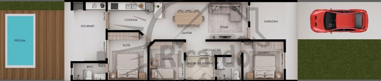 Casa, 2 quartos, 60 m² - Foto 20