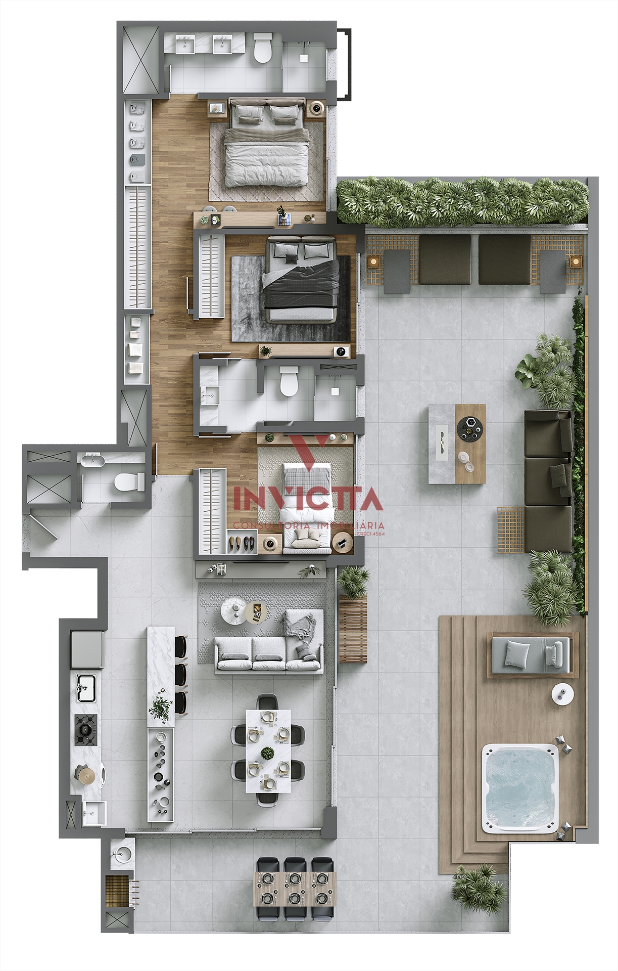 foto 33 do imóvel: apartamento a venda em Curitiba referência: AA 1568