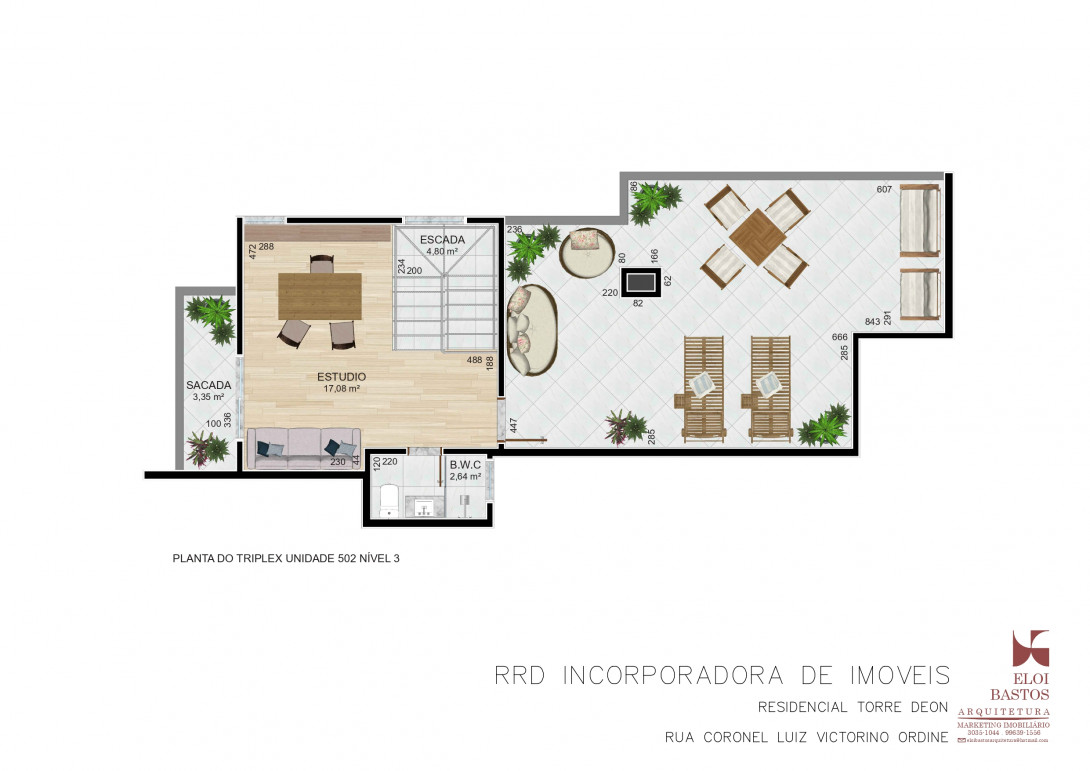 foto 42 do imóvel: apartamento duplex a venda em São josé dos pinhais referência: AA 1670