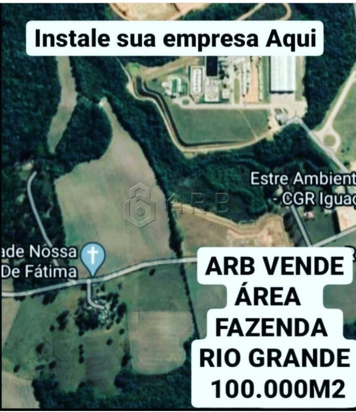Área com 100.000m2Venda da área total ou parcialExcelente localização - Fazenda Rio Grande - PR