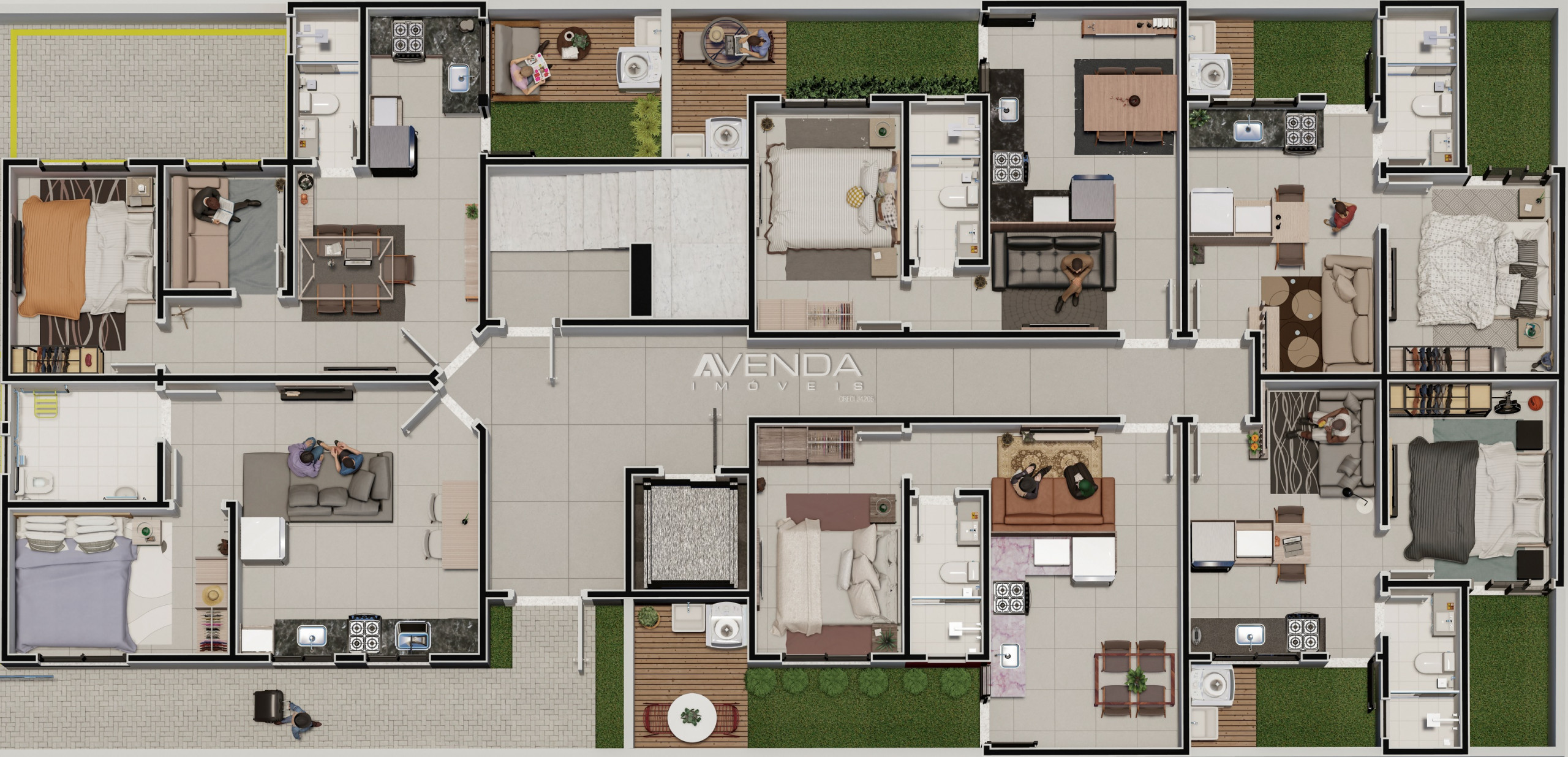 Apartamento, 1 quarto, 26 m² - Foto 42