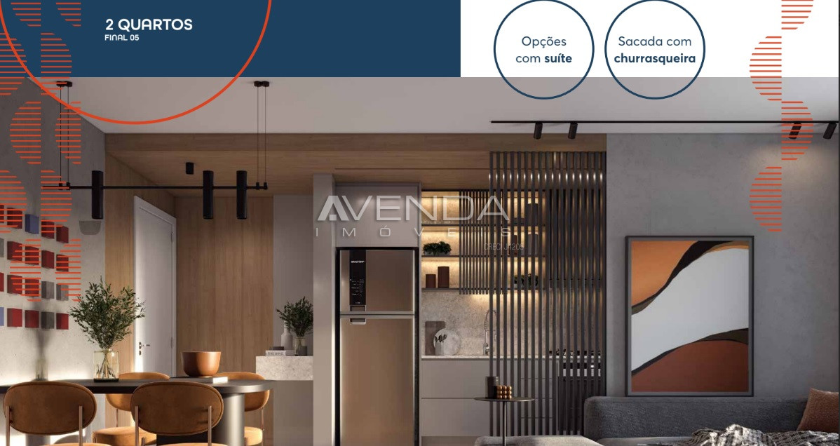 Apartamento, 2 quartos, 26 m² - Foto 1