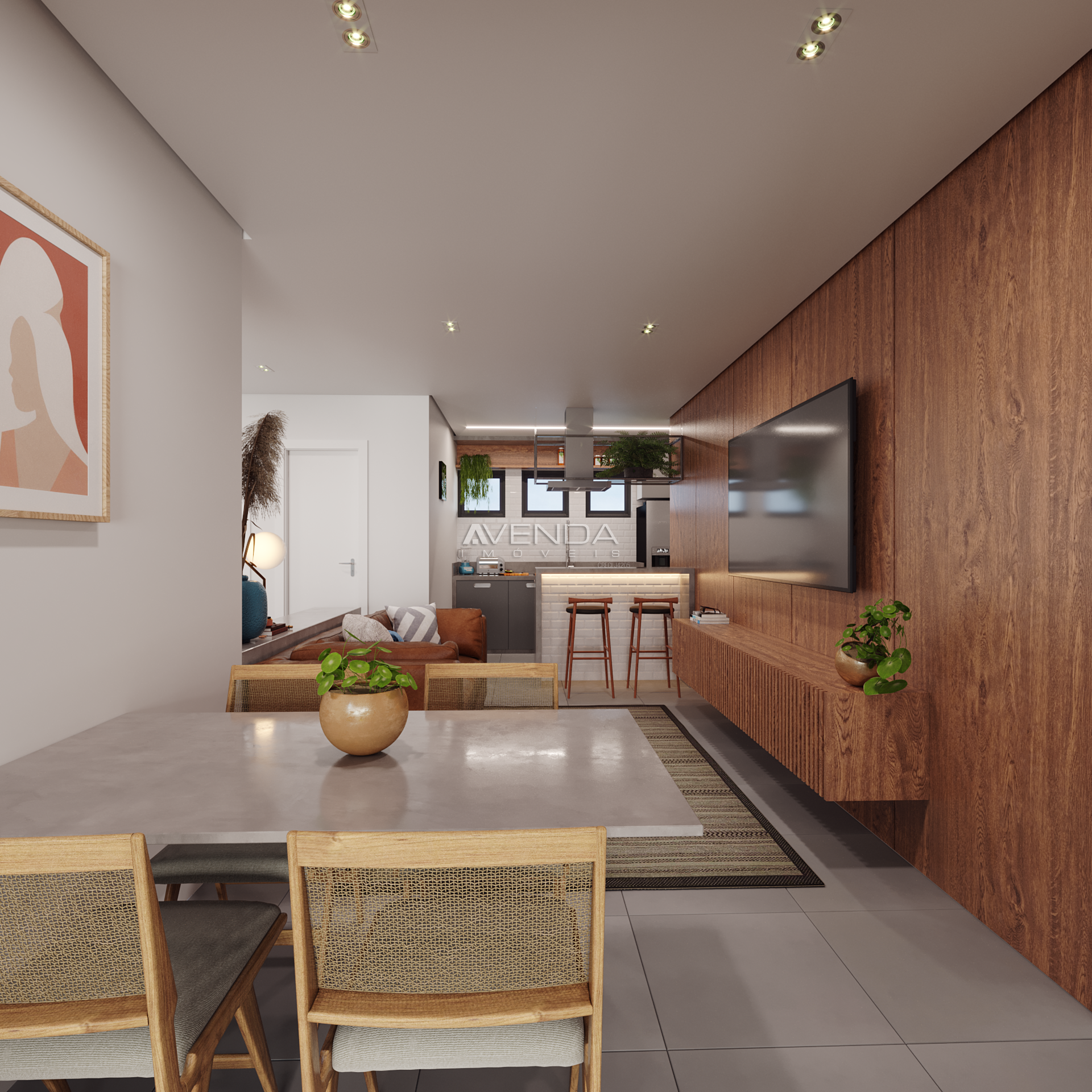 Apartamento, 2 quartos, 56 m² - Foto 7