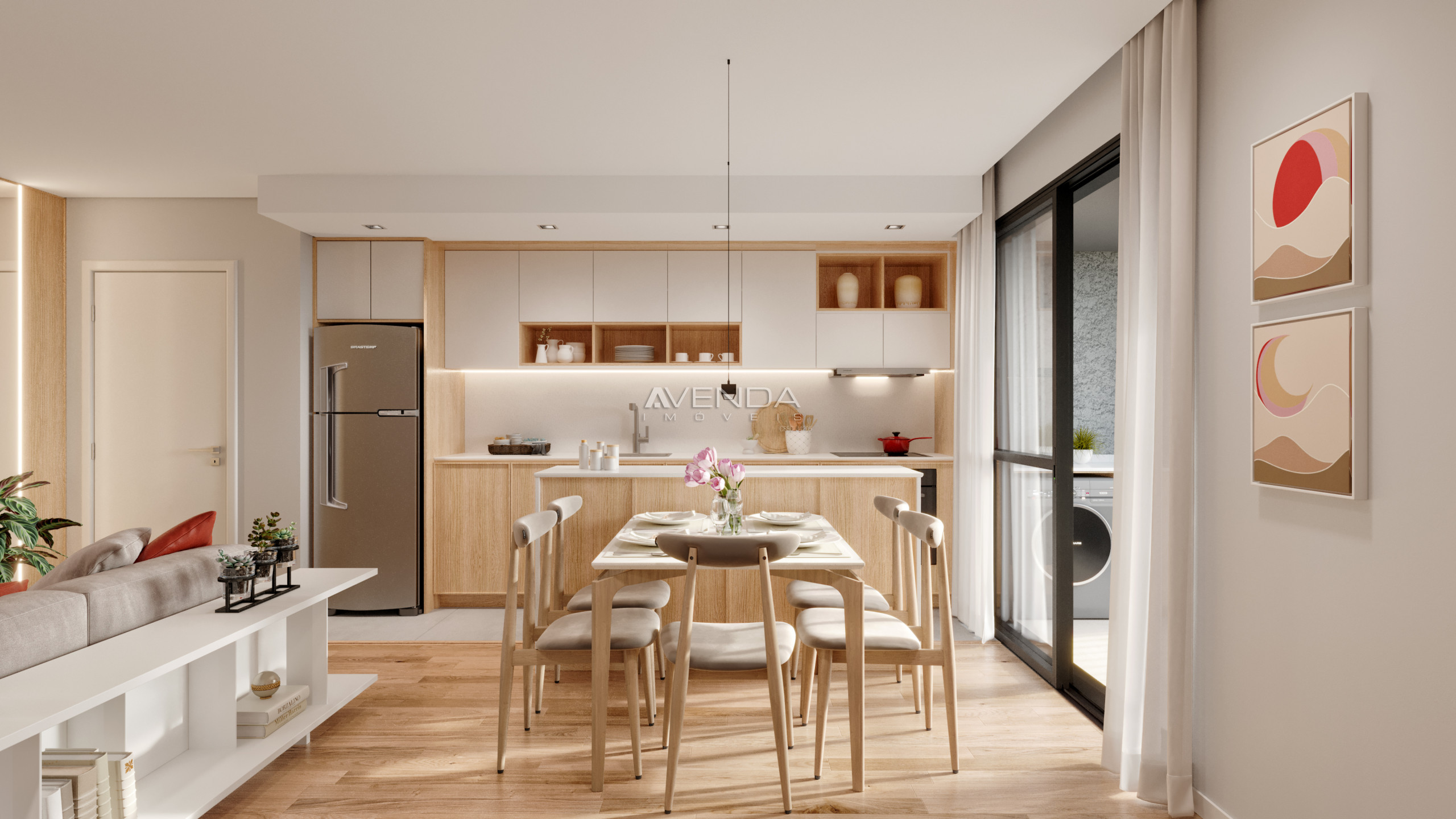 Apartamento, 2 quartos, 57 m² - Foto 3