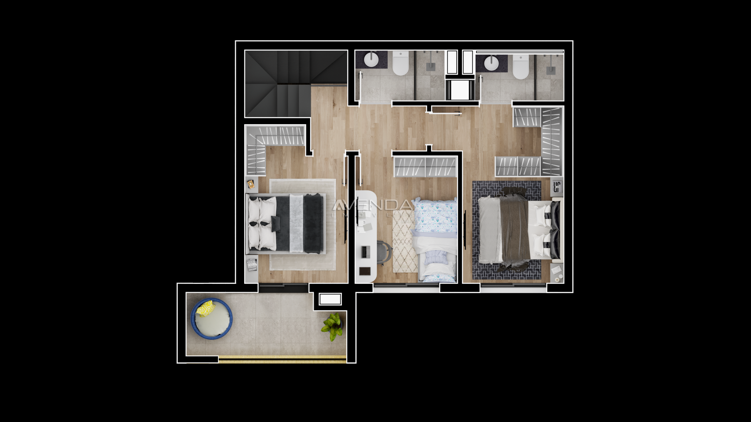 Apartamento, 2 quartos, 62 m² - Foto 8