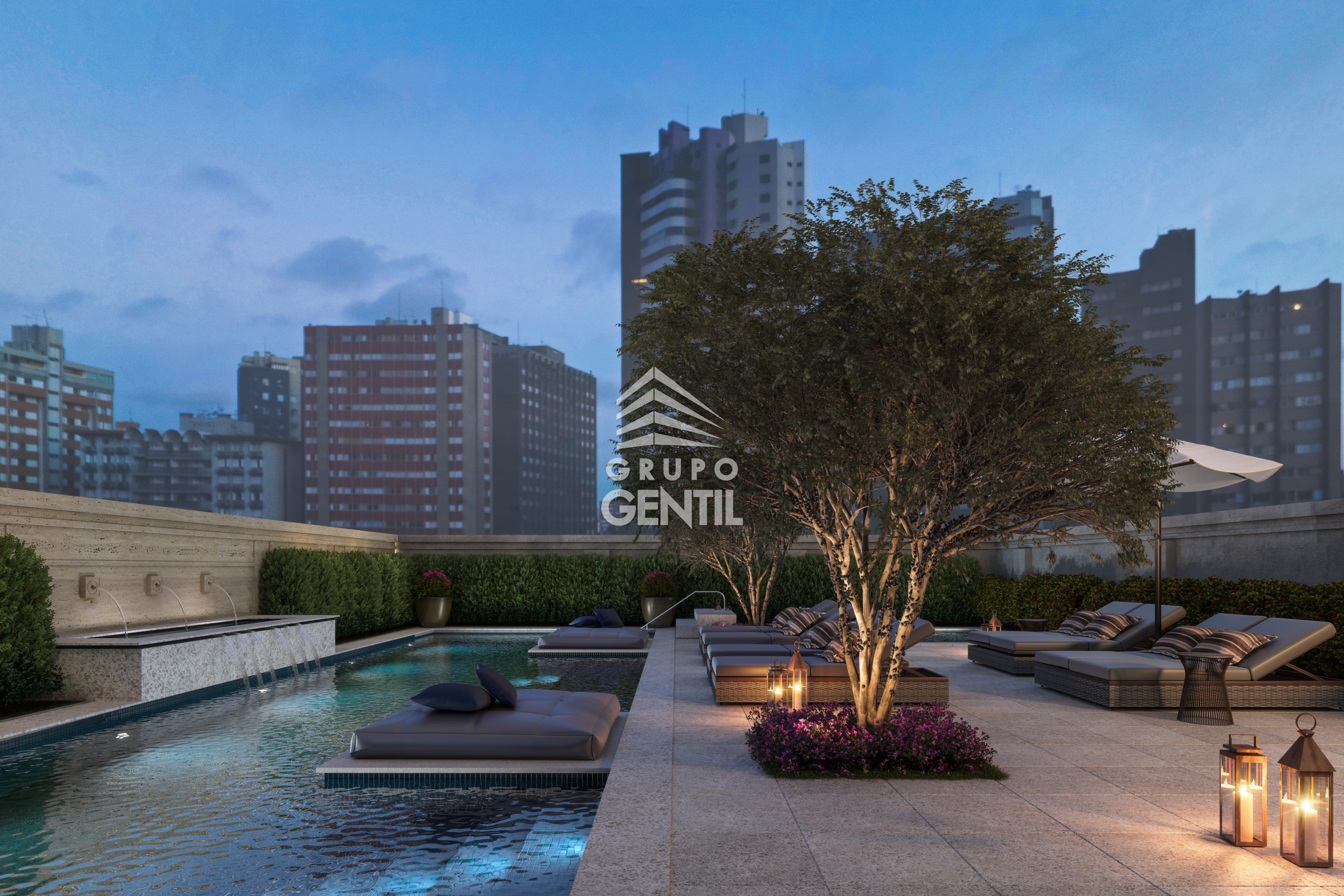 COBERTURA com 2 dormitórios à venda com 162m² por R$ 2.070.000,00 no bairro Mercês - CURITIBA / PR
