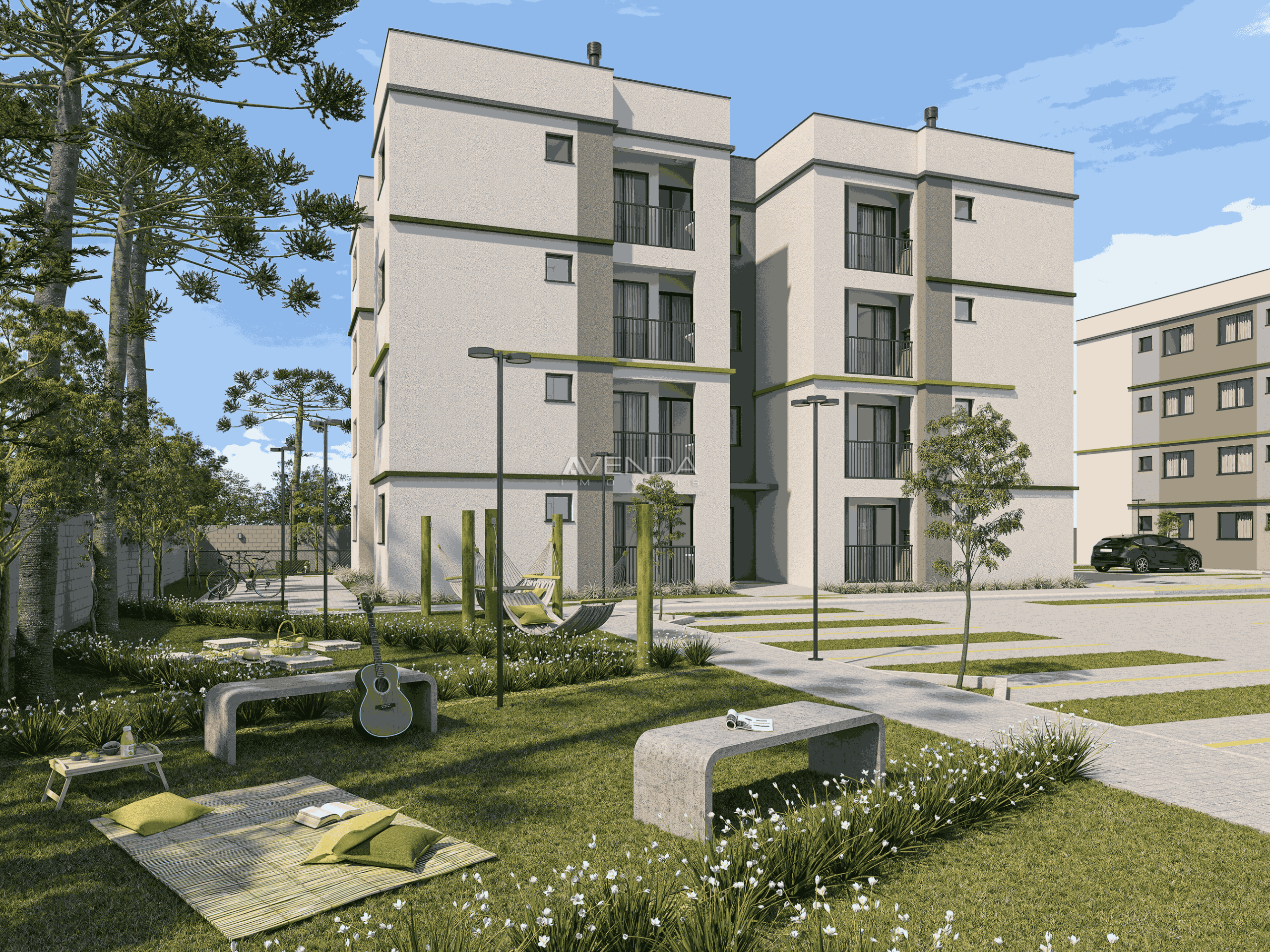 Apartamento, 2 quartos, 41 m² - Foto 3