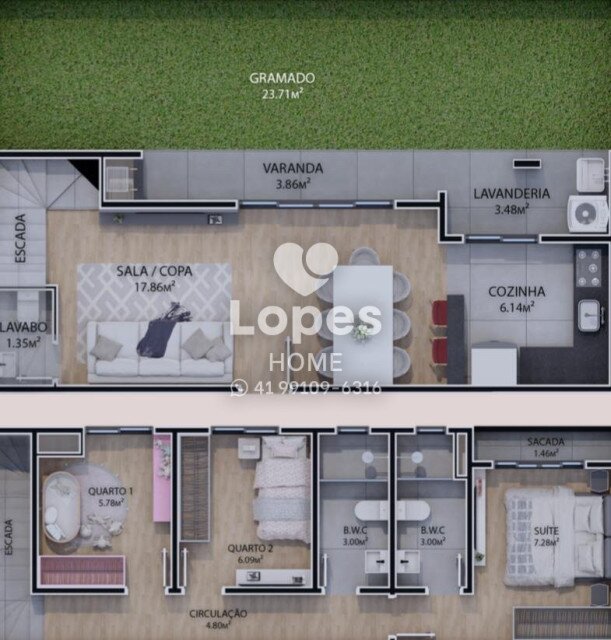 APARTAMENTO no Bairro: Uberaba - Lopes Home - Curitiba - foto 25