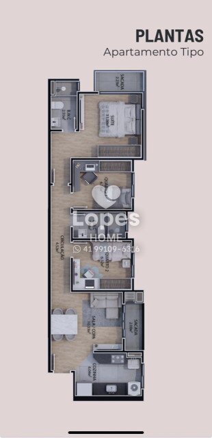 APARTAMENTO no Bairro: Uberaba - Lopes Home - Curitiba - foto 27