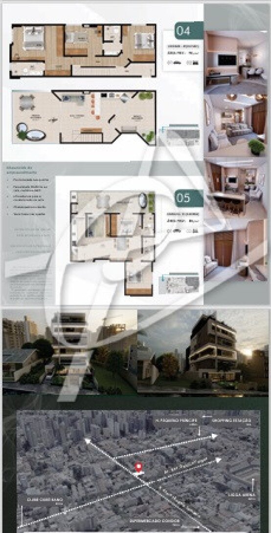 Foto 3 - APARTAMENTO em CURITIBA - PR, no bairro Batel - Referência 0399