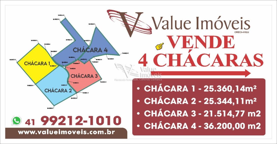 Foto 2 - CHÁCARA em ARAUCÁRIA - PR, no bairro Palmital - Referência VI-VC-CHACARA4ARAUCARIA