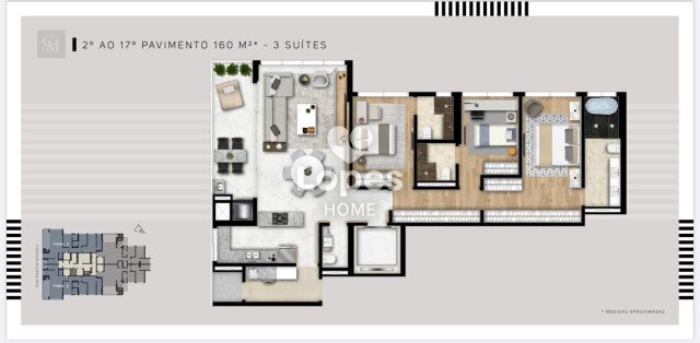 APARTAMENTO no Bairro: Bigorrilho - Lopes Home - Curitiba - foto 7
