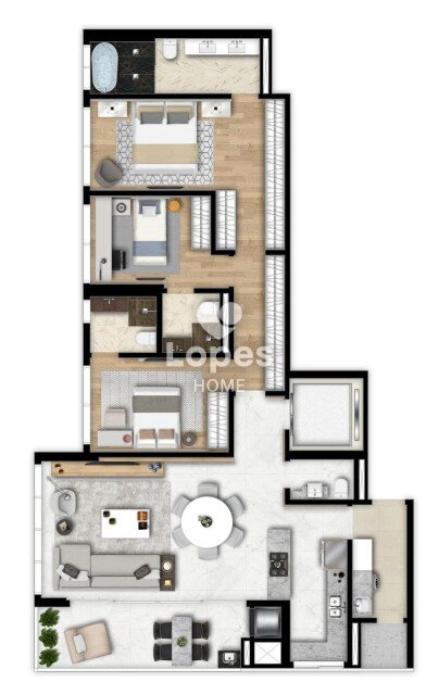 APARTAMENTO no Bairro: Bigorrilho - Lopes Home - Curitiba - foto 12