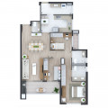 Foto 2 - APARTAMENTO em CURITIBA - PR, no bairro Juvevê - Referência 0228