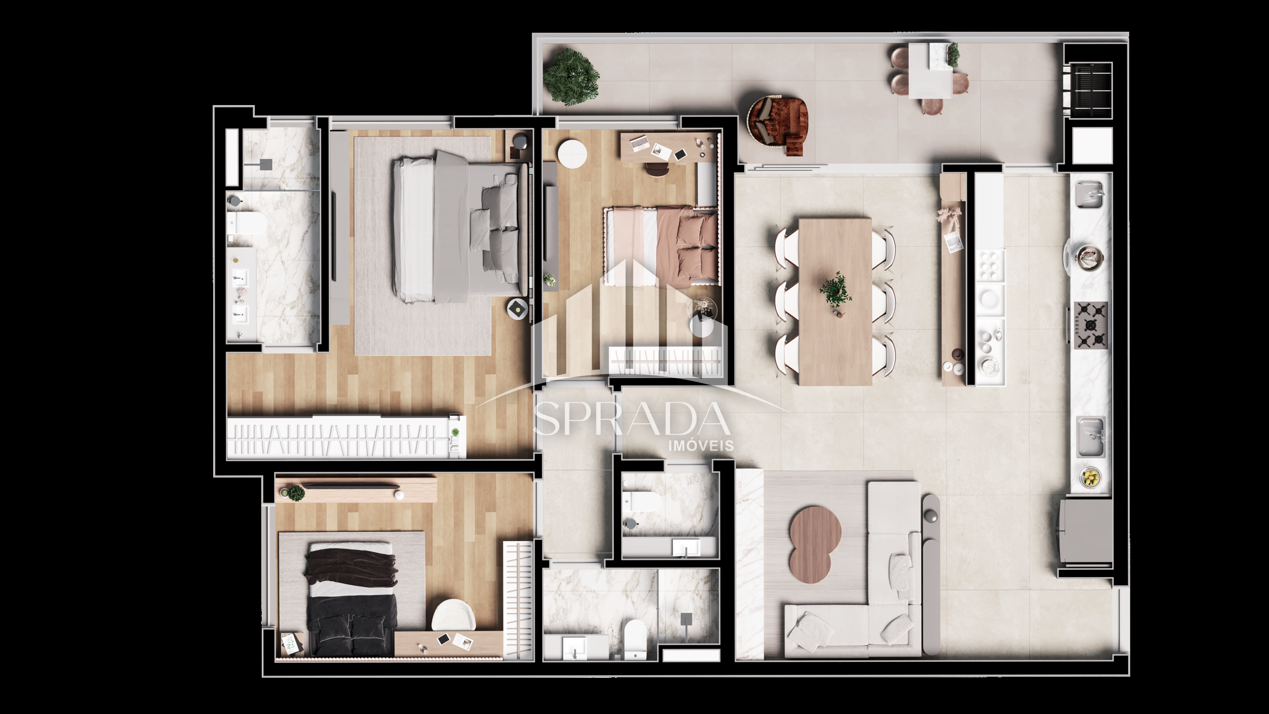 Apartamento à venda com 3 quartos, 145m² - Foto 23