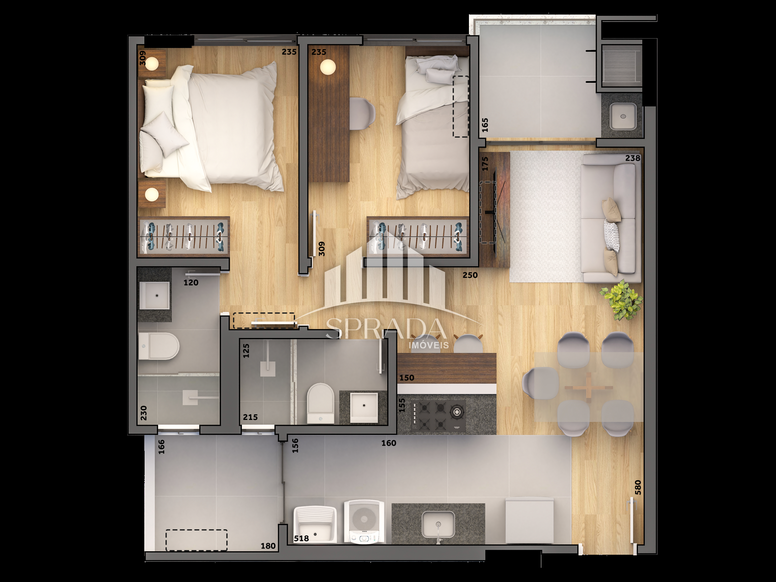 Apartamento à venda com 2 quartos, 86m² - Foto 28