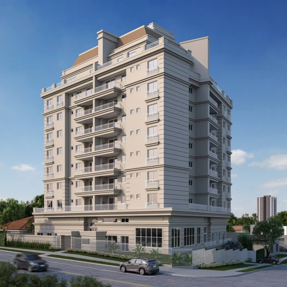 Foto 1 - APARTAMENTO em CURITIBA - PR, no bairro Juvevê - Referência 0257