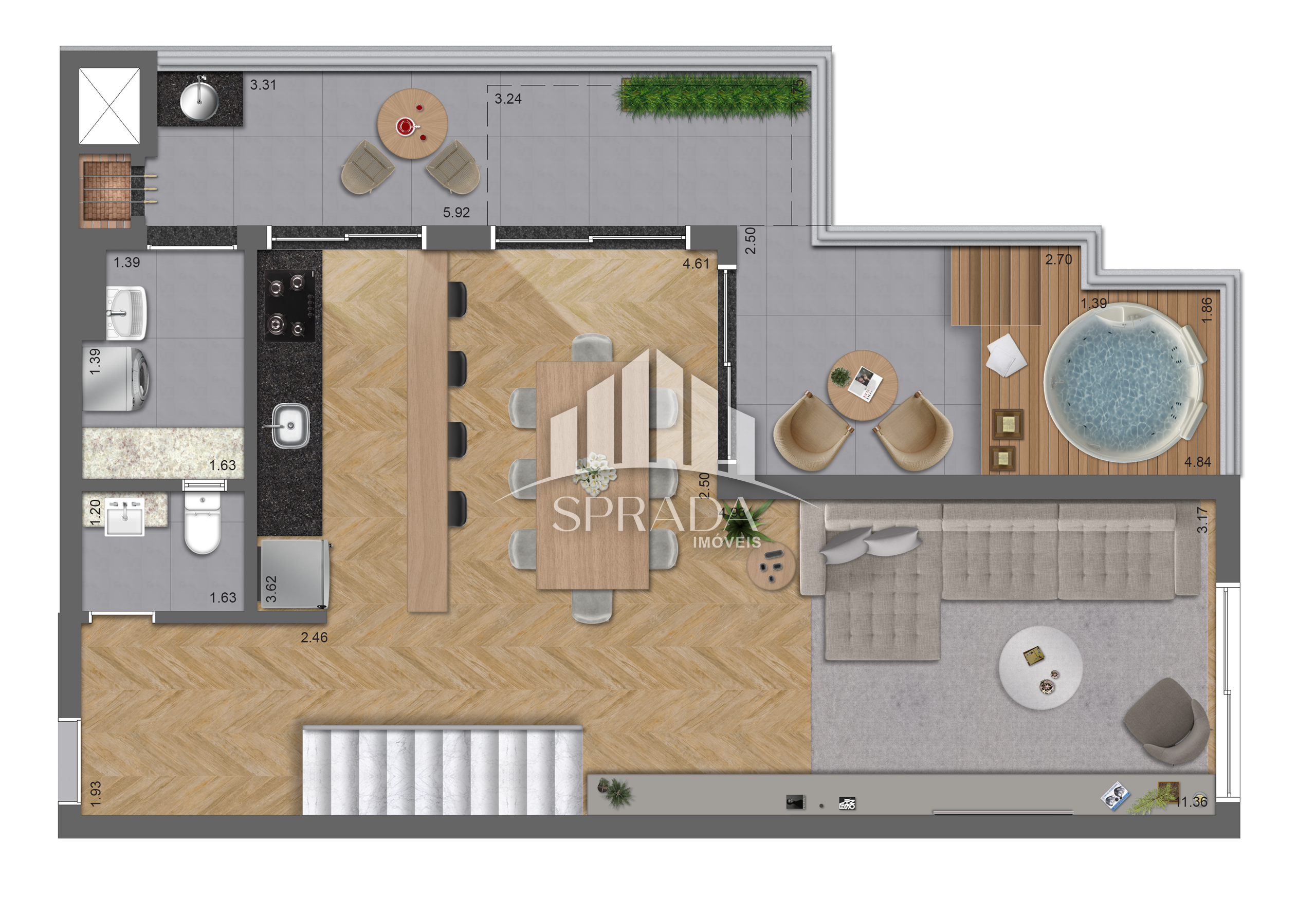 Apartamento à venda com 3 quartos, 140m² - Foto 25