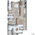 Foto 2 - APARTAMENTO em CURITIBA - PR, no bairro Ahú - Referência 0285