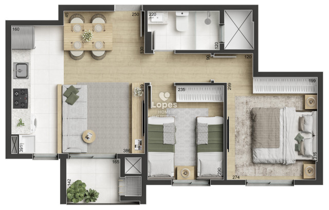 APARTAMENTO no Bairro: Hauer - Lopes Home - Curitiba - foto 25