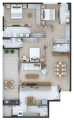 Foto 4 - APARTAMENTO em CURITIBA - PR, no bairro Santo Inácio - Referência 0298