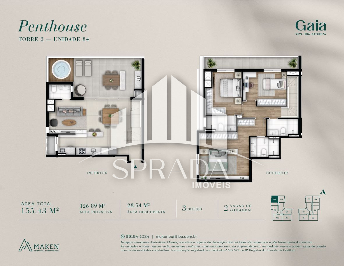 Apartamento, 3 quartos, 91 m² - Foto 39