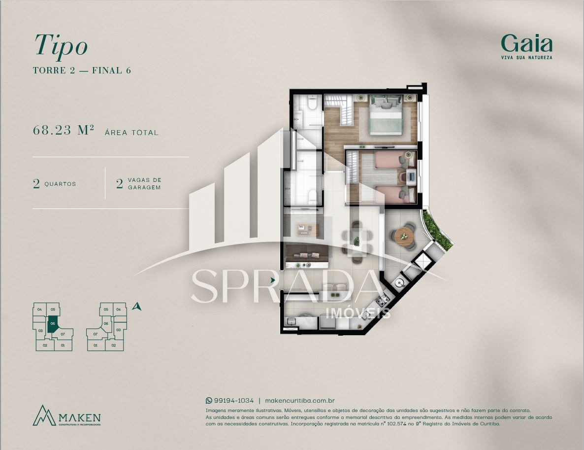 Apartamento, 3 quartos, 91 m² - Foto 47