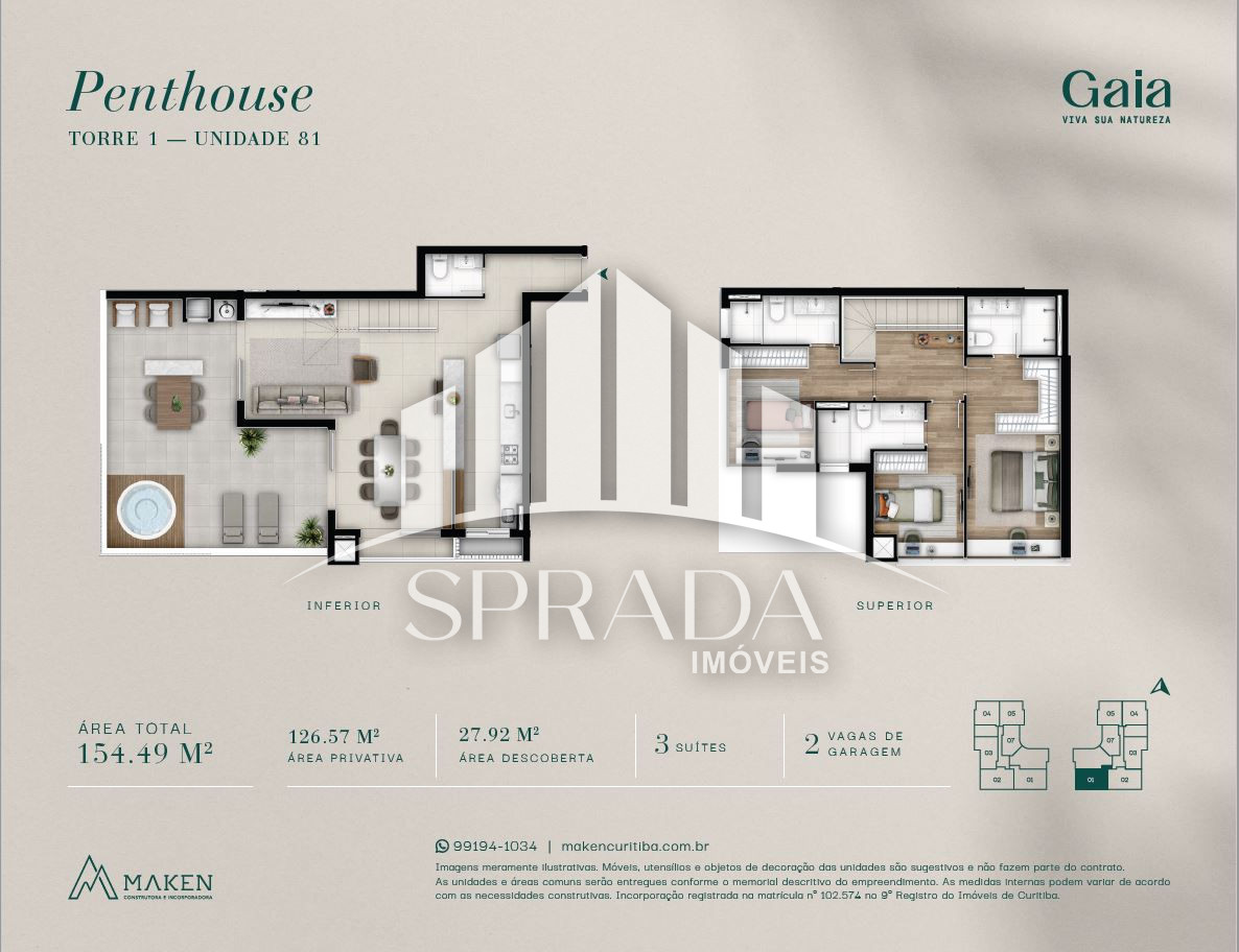 Apartamento, 3 quartos, 91 m² - Foto 52