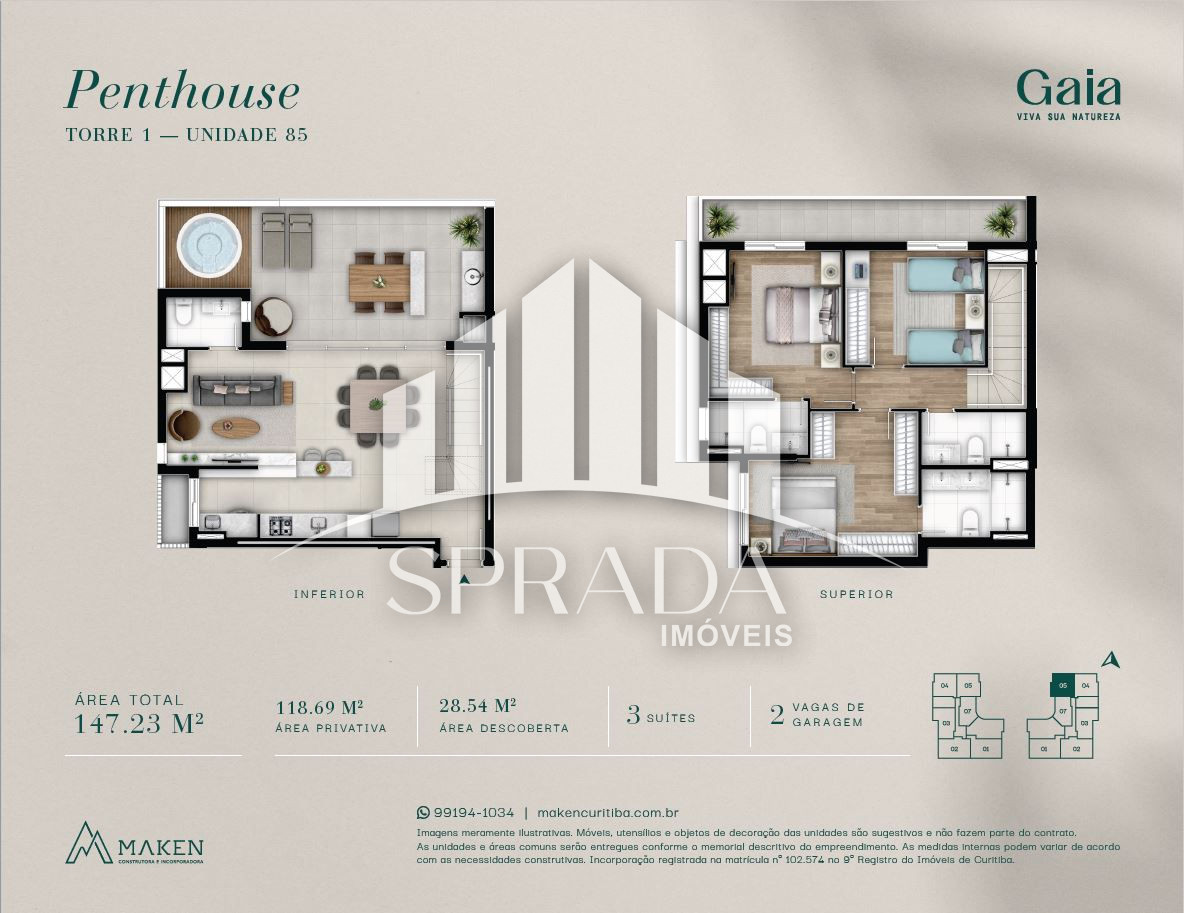 Apartamento, 3 quartos, 91 m² - Foto 56