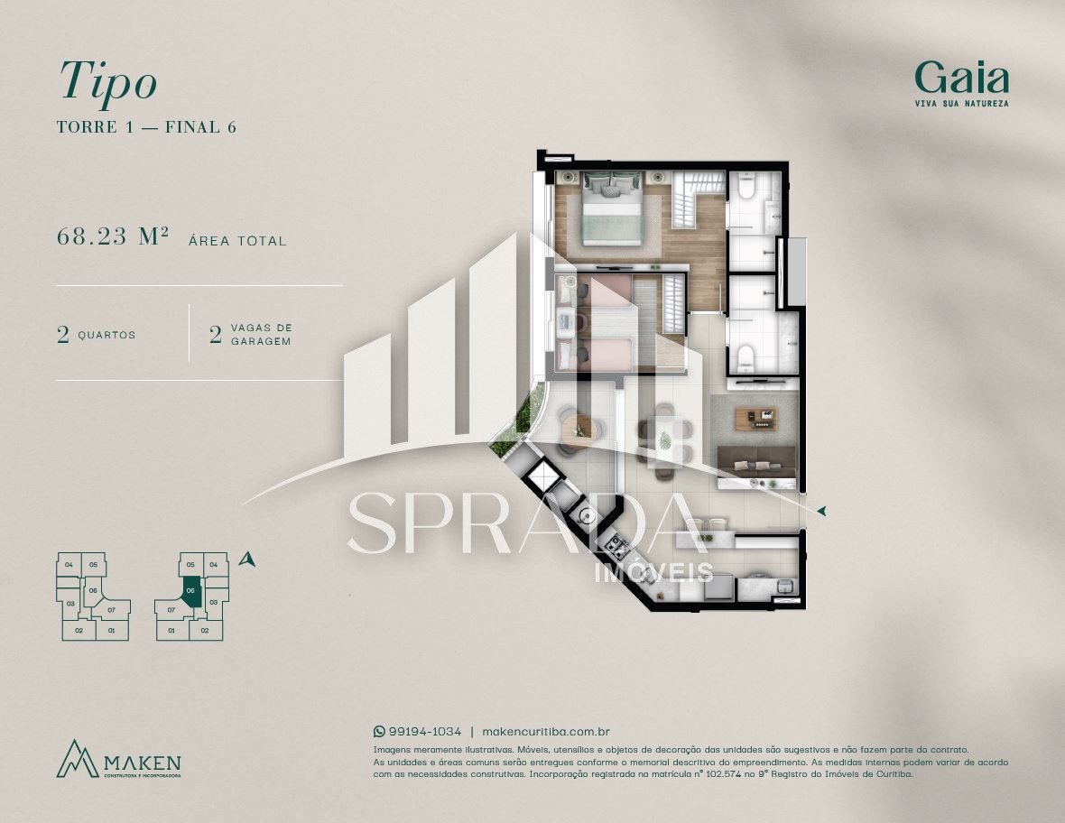 Apartamento, 3 quartos, 91 m² - Foto 63