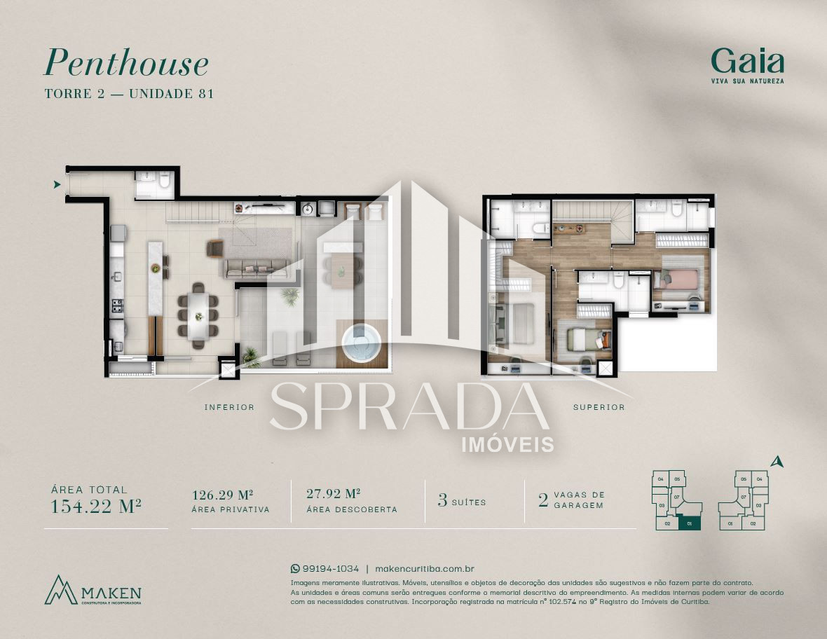 Apartamento, 3 quartos, 91 m² - Foto 68