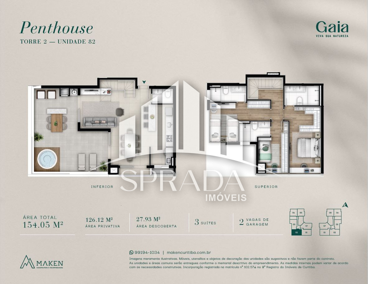 Apartamento, 3 quartos, 91 m² - Foto 69