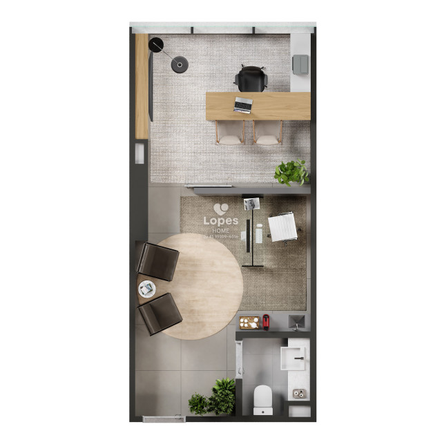 APARTAMENTO no Bairro: Centro - Lopes Home - Curitiba - foto 18