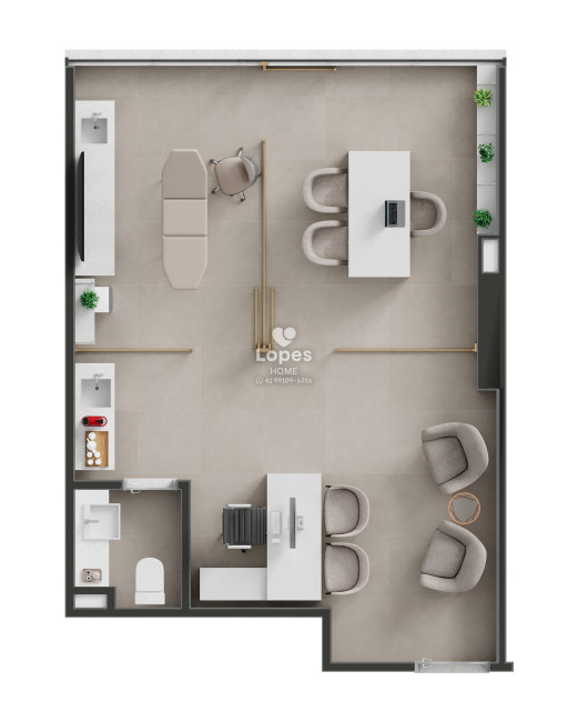 APARTAMENTO no Bairro: Centro - Lopes Home - Curitiba - foto 23