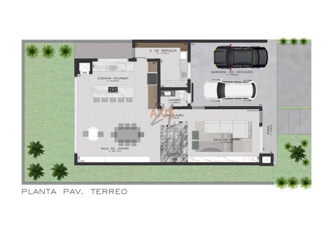 Casa em Condomínio no bairro Santa Felicidade