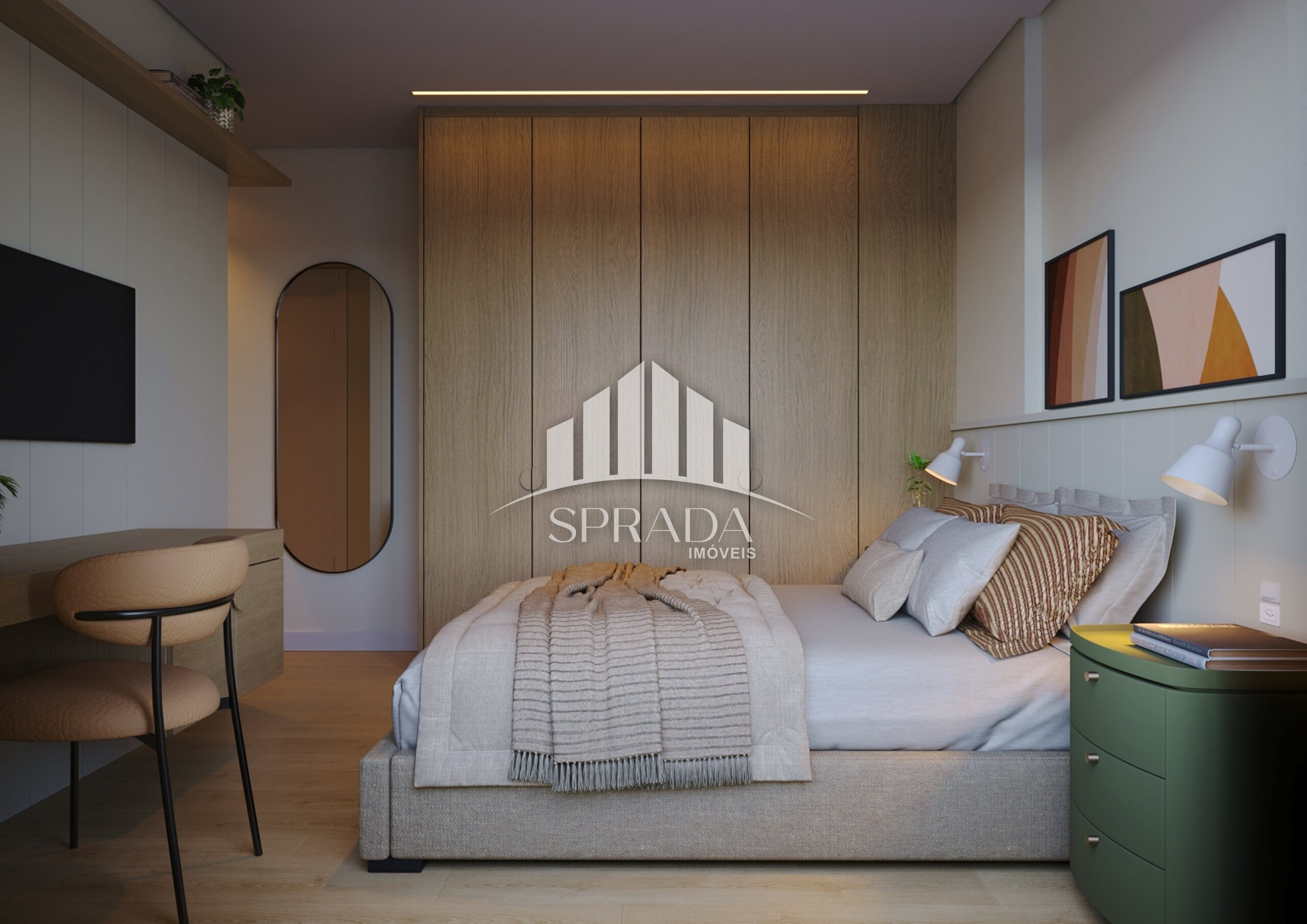 Apartamento à venda com 1 quarto, 34m² - Foto 7