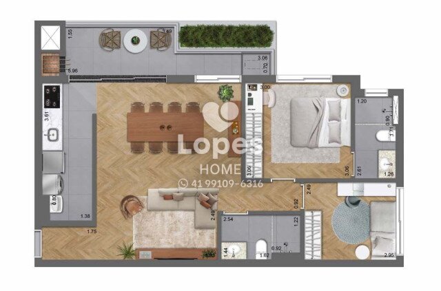 APARTAMENTO no Bairro: Bigorrilho - Lopes Home - Curitiba - foto 37