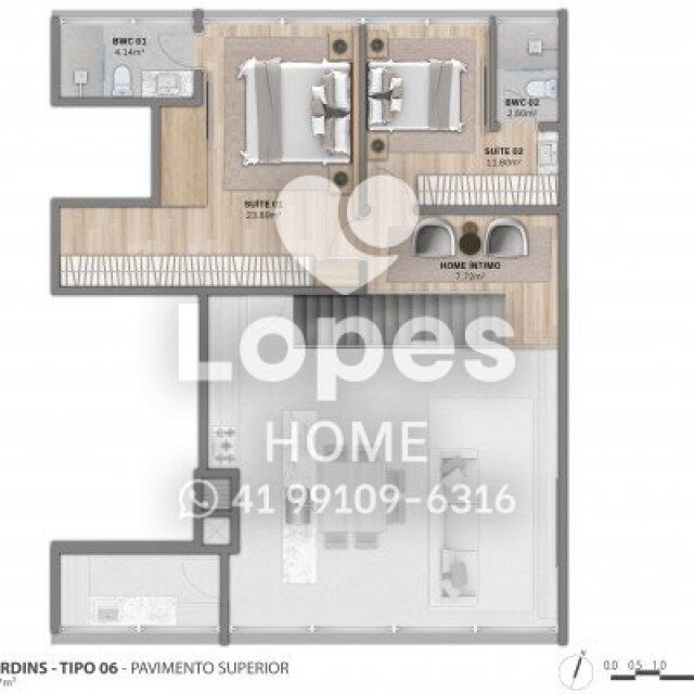 APARTAMENTO no Bairro: Alto Perequê - Lopes Home - Porto Belo - foto 27